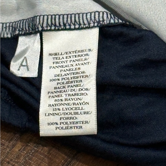 Ann Taylor Navy & White Sleeveless Top Size S - Picture 5 of 8